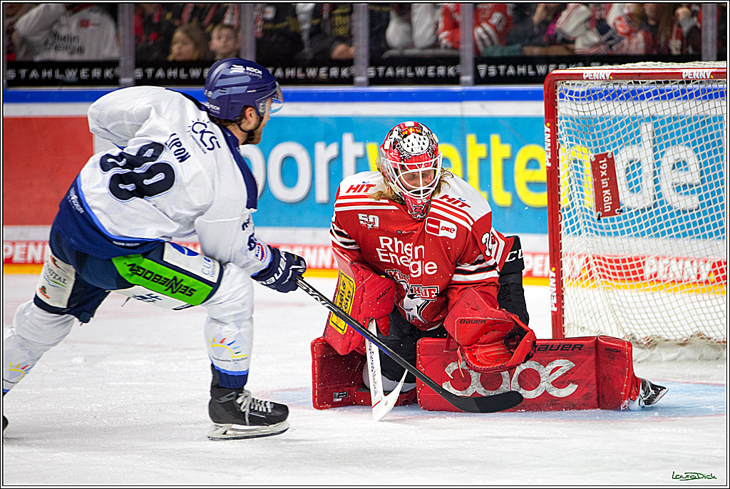 PENNY DEL; Koelner Haie- Straubing Tigers; Koeln, 28.12.2022